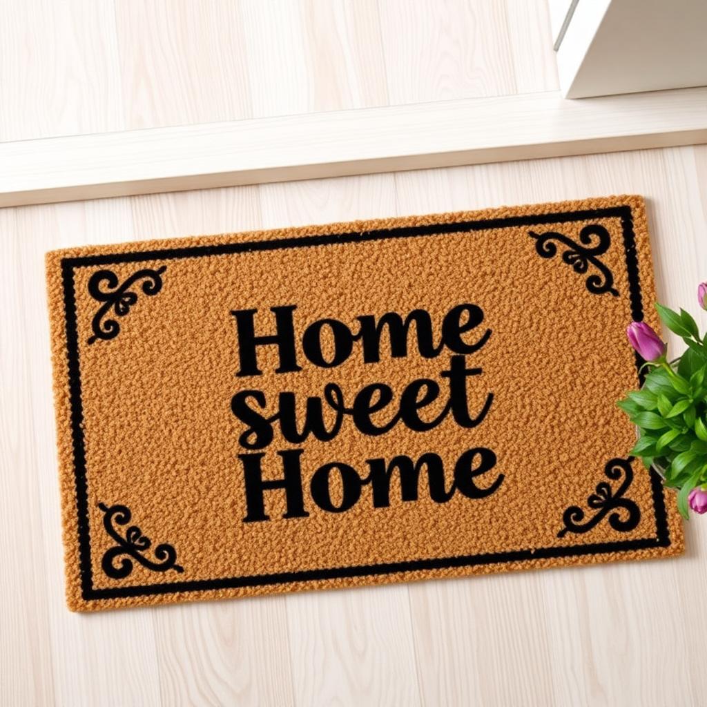 Welcome Printed Coir Mat – Home Sweet Home